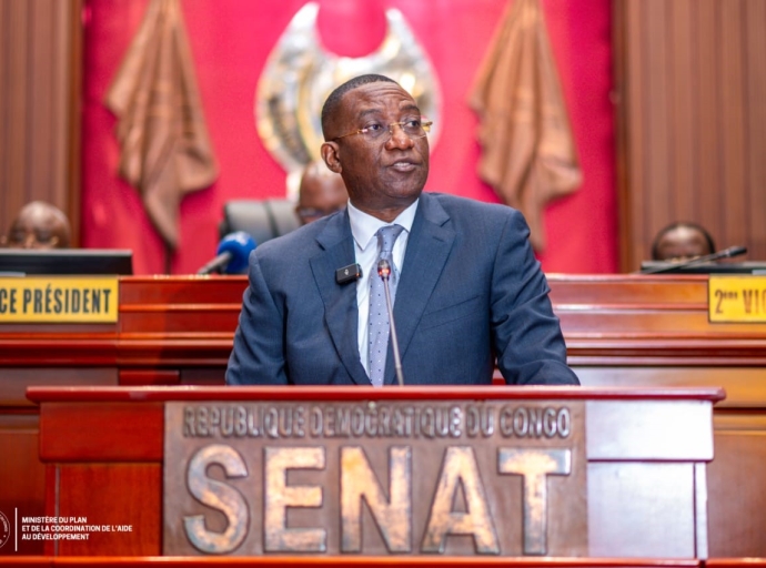 Sénat : Guylain Nyembo détaille l’état d’avancement du PDL-145T et appelle à l’unité d’action !